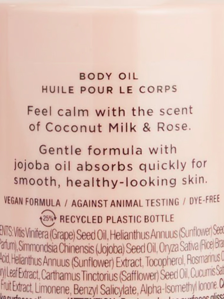 Lavender & Vanilla Relax Body Oil image number null