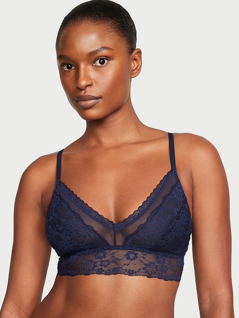 Lace Curvy Bralette image number null