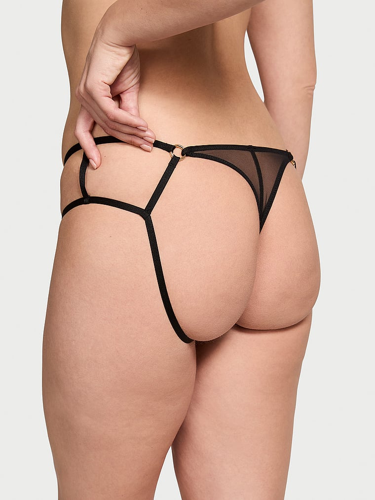 Strappy Hardware Cheeky Panty image number null