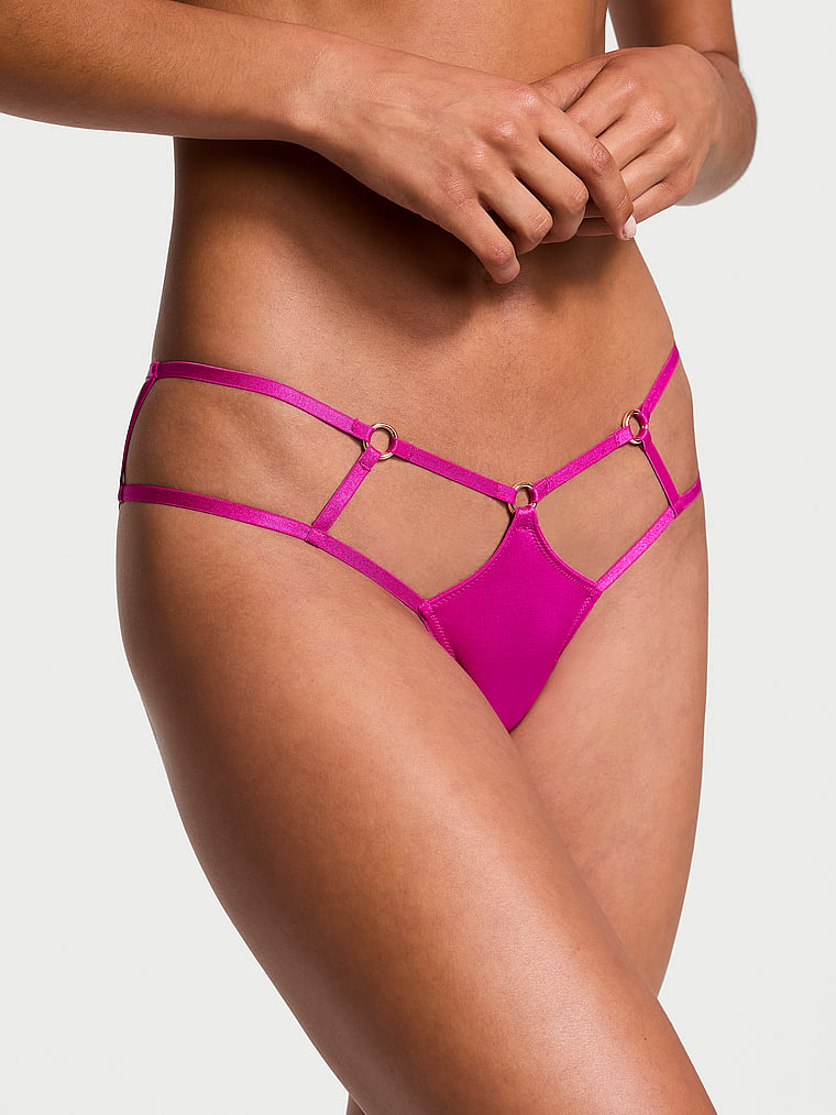 Strappy Hardware Cheeky Panty image number null