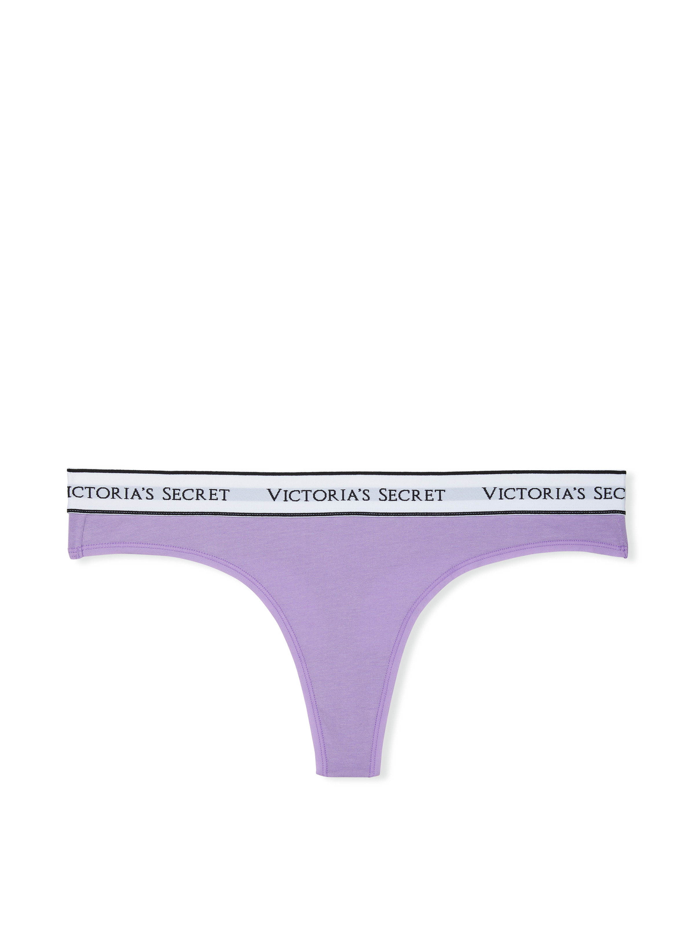 Logo Cotton Thong Panty image number null