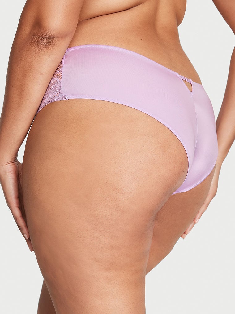 Lace-Trim Cheeky Panty image number null