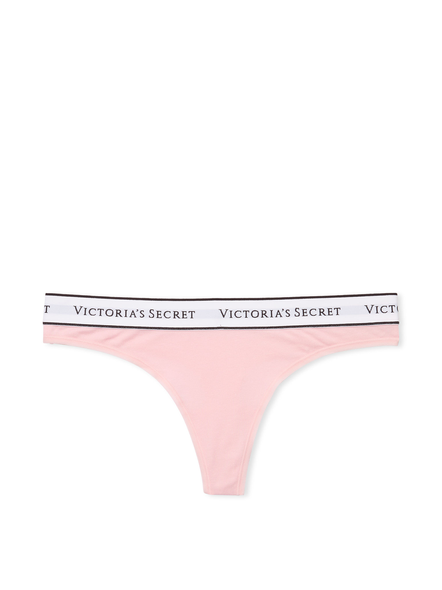 Logo Cotton Thong Panty image number null