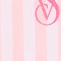 No-Show Hiphugger Panty, Purest Pink Logo Stripes, swatch