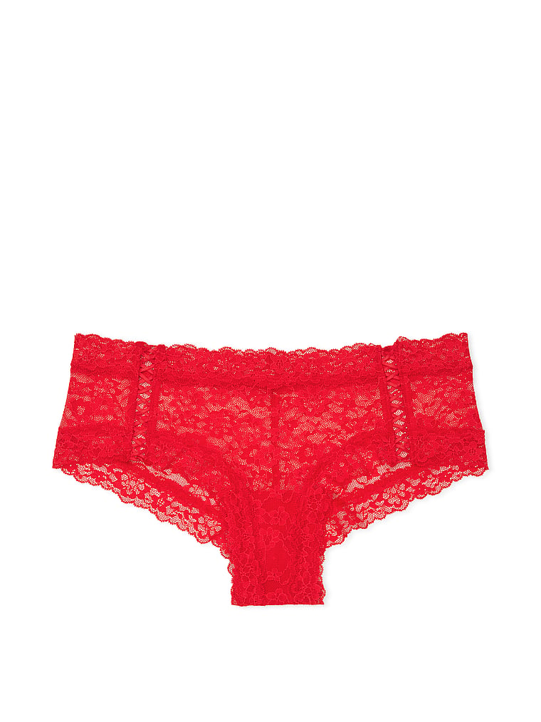 Lace-Up Lace Cheeky Panty image number null