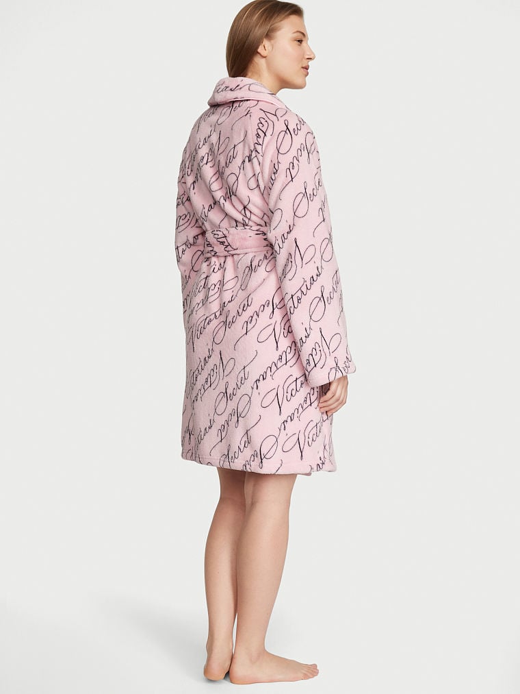 Short Cozy Robe image number null